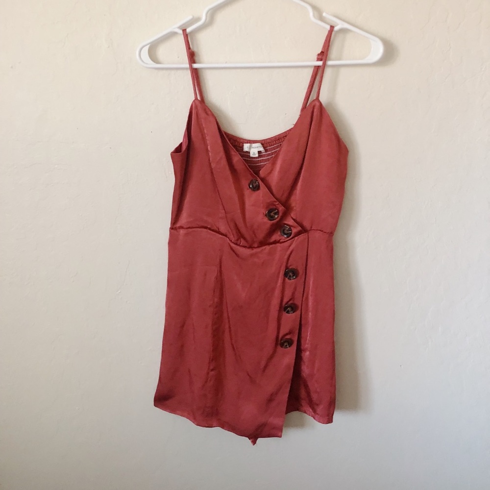PACSUN satin romper